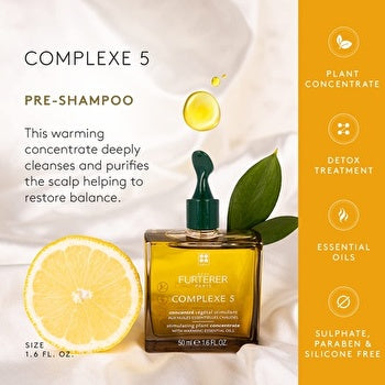 Rene Furterer Complexe 5 Head Spa Stimulating Concentrate Stength & Vitalit Pre Shampoo 50ml/3.3oz