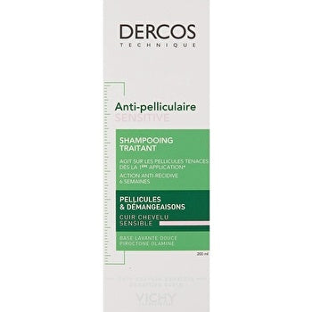 Vichy Dercos Anti-dandruff Sulphate Free Shampoo Sensative Skin 200ml