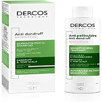 Vichy Dercos Anti-dandruff Sulphate Free Shampoo Sensative Skin 200ml