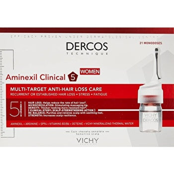 Vichy Dercos Aminexil Intensive 5 Women 21 Doses 126ml