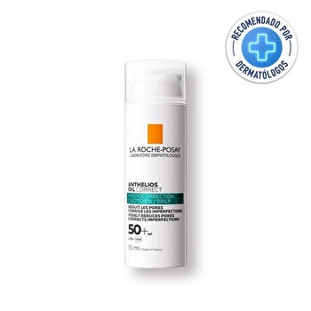 Lrp Anthelios Oil Correct Daily Oil-free Fluid Spf50+ 50ml