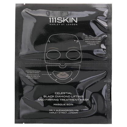 111skin Celestial Black Diamond Lifting and Firming Treatment Mask 31ml/1.04oz x 5