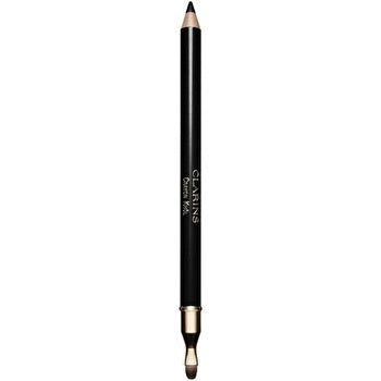 Clarins Crayon Khol Long-lasting Eye Pencil W/brush & Sharp. #01 Carbon Black 1.05g