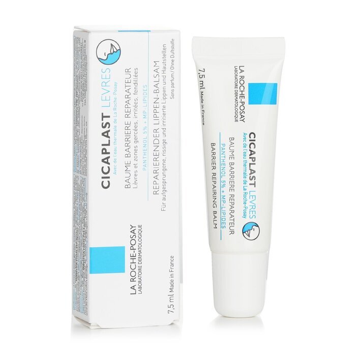 La Roche Posay Cicaplast Levres Barrier Repairing Balm - For Lips & Chapped, Cracked, Irritated Zone 7.5ml/0.25oz