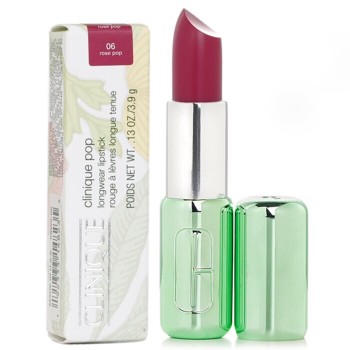 Clinique Pop Longwear Lipstick Matte��- # 06 Rose Pop 3.9g/0.13oz