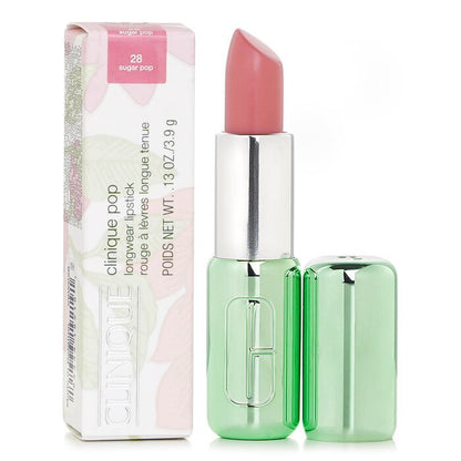 Clinique Pop Longwear Shine Lipstick #10 Sugar Pop 3.9g