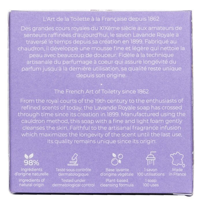 Roger & Gallet Lavande Royale Wellbeing Soap 100g