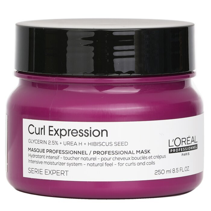 L'Oreal Serie Expert Curl Expression Glycerin 2.5% + Urea H + Hibiscus Seed Professional Mask 069230 250ml