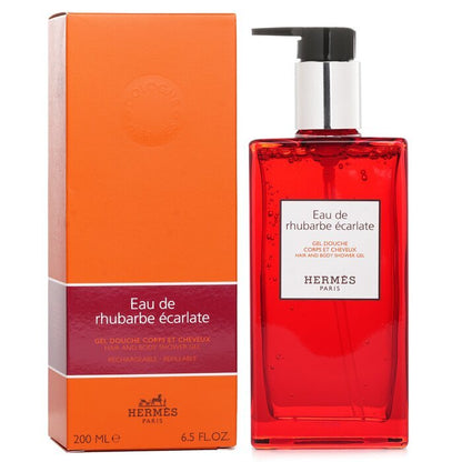 Hermes Eau De Rhubarbe Ecarlate Hair And Body Shower Gel 200ml