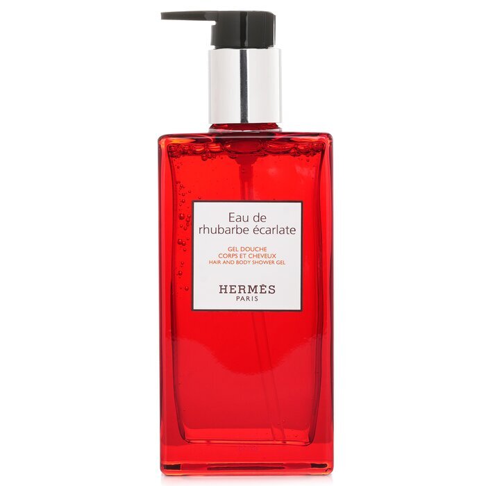 Hermes Eau De Rhubarbe Ecarlate Hair And Body Shower Gel 200ml