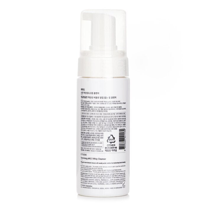 Etude House Soon Jung pH 6.5 Whip Cleanser 150ml