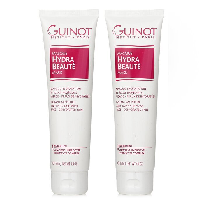 Guinot 【1+1 Set】Hydra Beaute Instant Moisture And Radiance Mask (For Dehydrated Skin) 150ml/4.4oz x2
