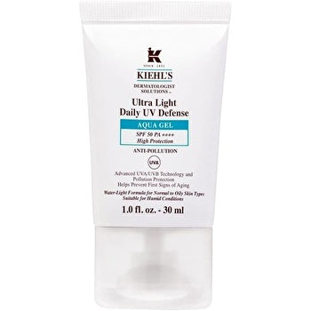 Kiehl's D.s. Ultra Light Daily Uv Defense Aqua Gel Spf50 30ml
