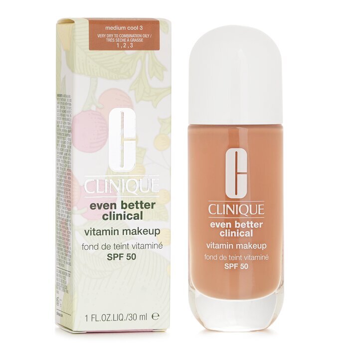 Clinique Even Better Clinical Vitamin MakeUp Foundation SPF 50 - # 3 Medium Cool 30ml