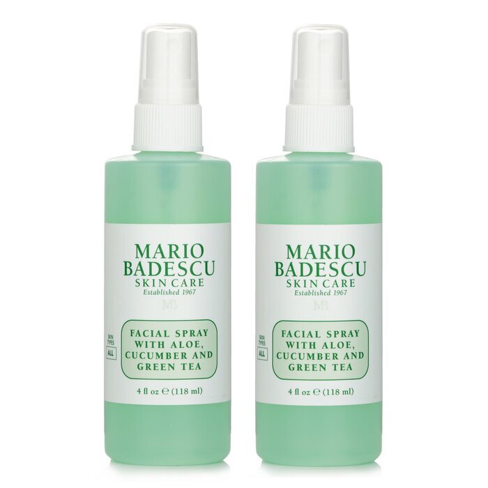 Mario Badescu ���1+1 Set���Facial Spray With Aloe, Cucumber And Green Tea - For All Skin Types 118ml/4oz x2