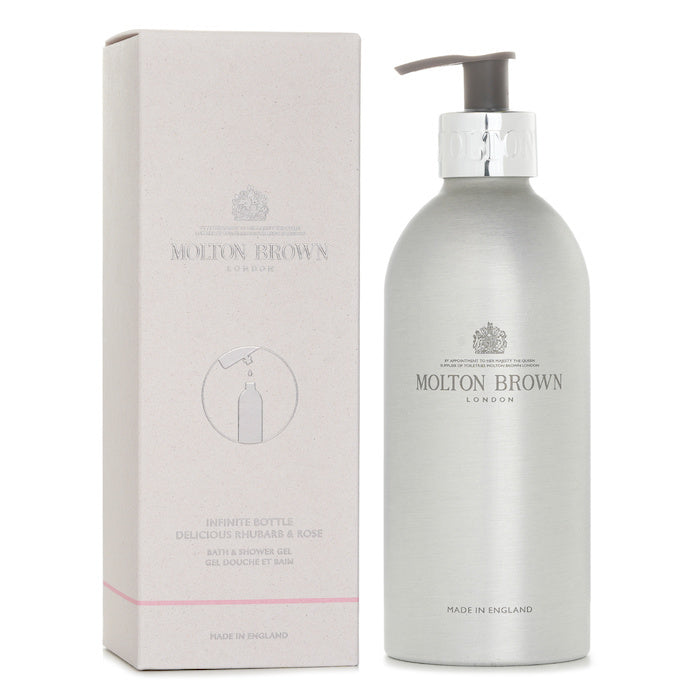 Molton Brown Infinite Bottle Delicious Rhubarb & Rose Bath & Shower Gel 400ml