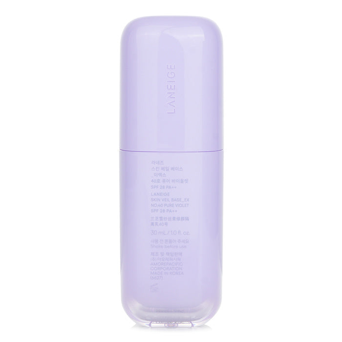 Laneige Skin Veil Base Ex SPF 28 PA++ - # 40 Pure Violet 30ml