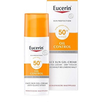 Eucerin Protective Cream Gel Lotion For Face Oil Control Spf 50+ 50ml 50ml