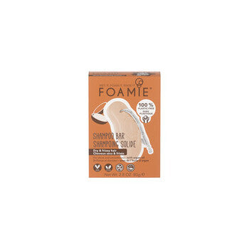 Foamie Kiss Me Argan Shampoo Bar (dry And Curly Hair) - Solid Shampoo 80.0g