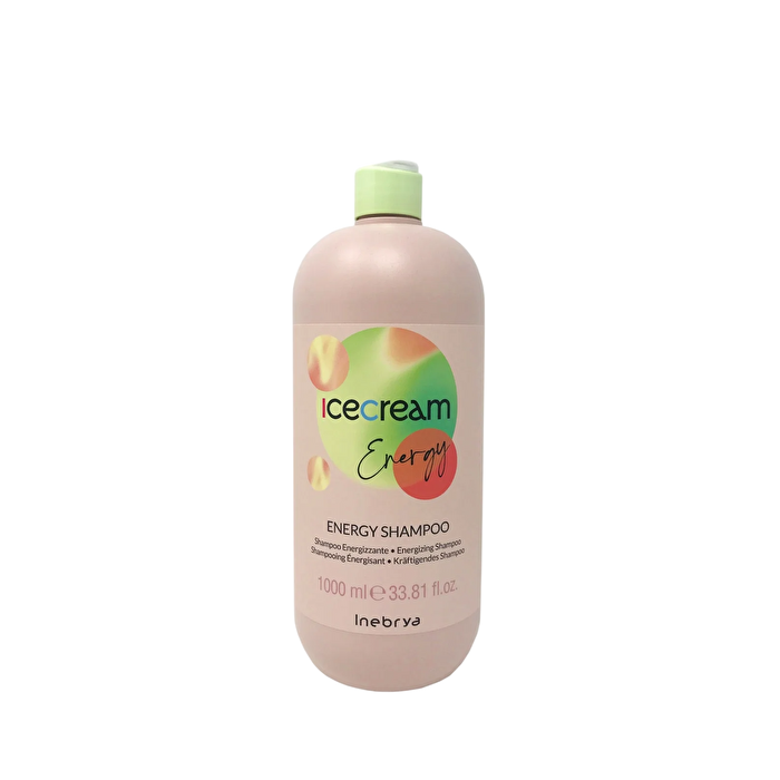 Inebrya Ice Cream Energy Shampoo - Shampoo Against Hair Loss 1000ml