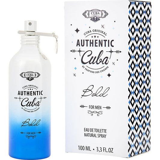 Fragluxe Cuba Authentic Bold Eau De Toilette Spray 100ml/3.3oz