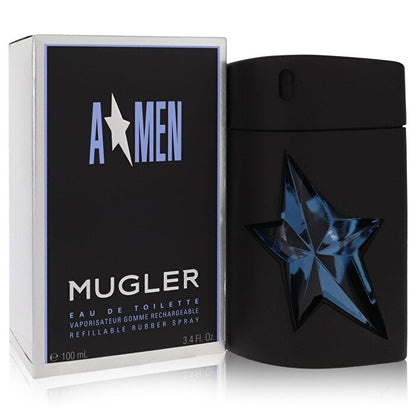 Thierry Mugler Mugler A Men Rubber Flask Man Eau De Toilette Refillable 100ml