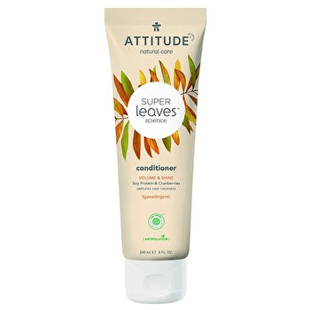 Attitude Super Leaves Volume & Shine Conditioner - Přírodní Kondicioner Pro Lesk A Objem Jemných Vlasů 240ml