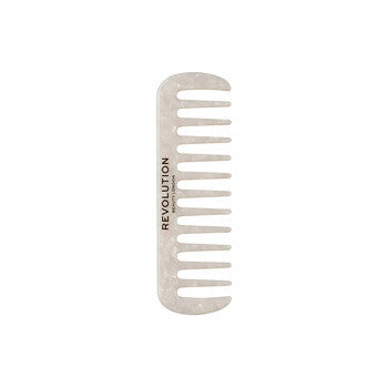 Revolution Haircare Natural Curl Wide Tooth Comb White (curly And Thick Hair)