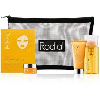 Rodial Vit C Little Luxuries Set Brightening Cleanser 20ml/face Souffle 15ml/brightening Tonic 100ml/energising Face Mask 20ml 155ml