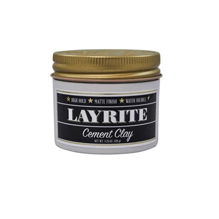 Layrite Cement Hair Clay 125ml/4.25oz