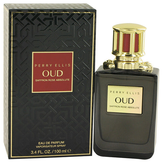 Perry Ellis Oud Saffron Rose Absolute Eau De Parfum Spray 100ml/3.4oz