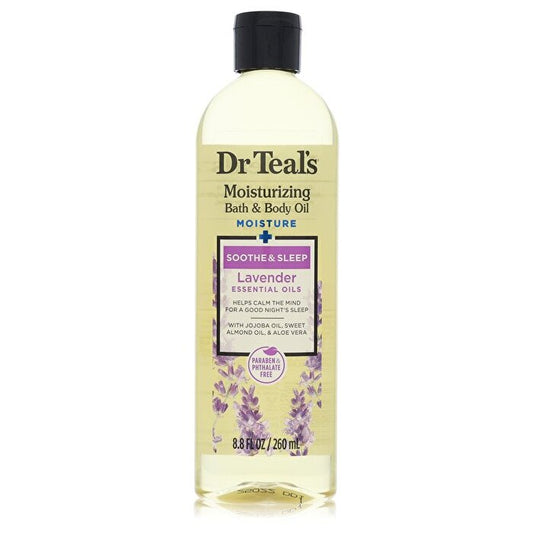Dr Teal's Bath Oil Sooth & Sleep With Lavender Pure Epsom Salt Body Oil Sooth & Sleep with Lavender 260ml/8.8oz