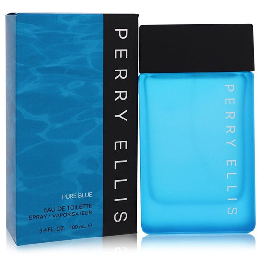 Perry Ellis Pure Blue Eau De Toilette Spray 100ml/3.4oz