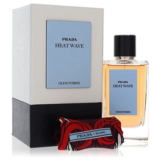 Prada Olfactories Heat Wave Eau De Parfum Spray with Gift Pouch (Unisex) Eau de Parfum Spray + Gift Pouch 100ml/3.4oz