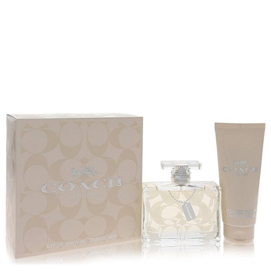 Coach Signature Gift Set - Eau De Parfum + Body Lotion Travel Set