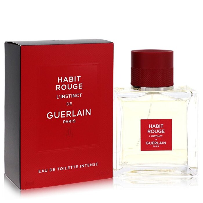 Guerlain Habit Rouge L'Instinct Eau De Toilette Intense Spray 50ml/1.6oz