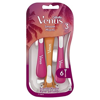 Gillette Venus Smooth Miami ( 6 Ks ) - Jednorázová Holítka