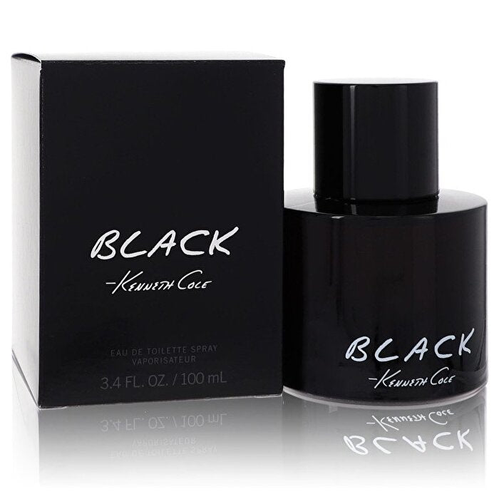 Kenneth Cole Black Gift Set - Eau De Toilette Spray + After Shave Balm + 6 oz Body Spray