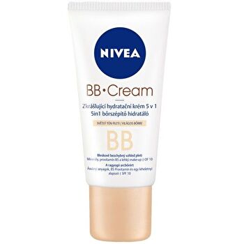 Nivea Bb Cream Spf 10 Moisturizer 5in1 Beautifying - Beauty Moisturizing Cream 5 In 1 50ml