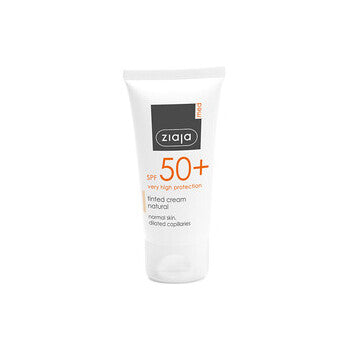 Ziaja Tinted Cream Spf 50+ (natural Shade) 50ml