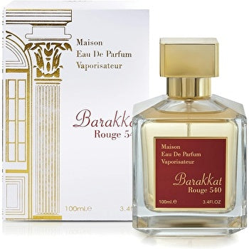 Fragrance World Barakkat Rouge 540 Eau De Parfum Spray (Unisex) 100ml/3.4oz