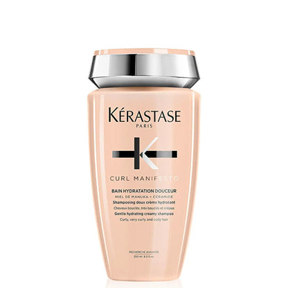 Kerastase Curl Manifesto Bain Hydratation Douceur Gentle Hydrating Creamy Shampoo (For Curly, Very Curly & Coily Hair) 250ml/8.5oz