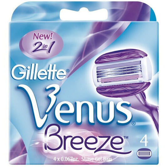 Gillette Venus Breeze (4 Pcs) - Replacement Head 4.0ks