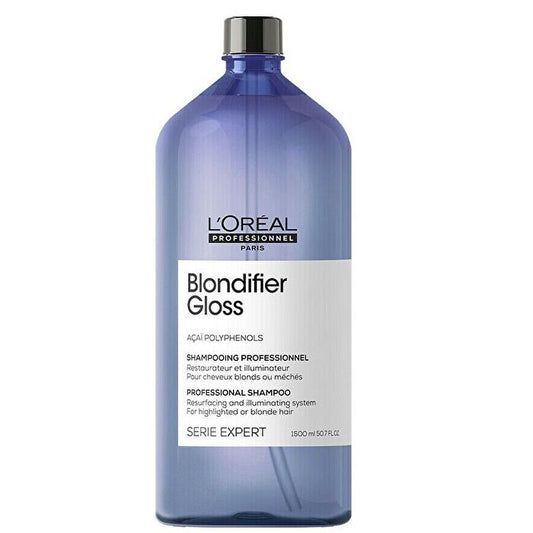 L´Oreal Professionnel Expert Blondifier Gloss Shampoo (blond Hair) - Brightening Shampoo For Hair 1500ml