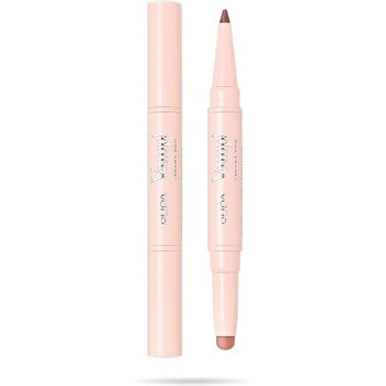 Pupa Vamp! Creamy Duo Lip Pencil #002 Medium Nude Lipstick 0 8g / Lip Pencil 0 2g 1g