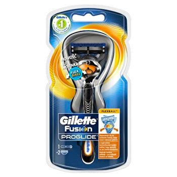Gillette Fusion Proglide Flexball - Shaver For Men & 2 Spare Heads