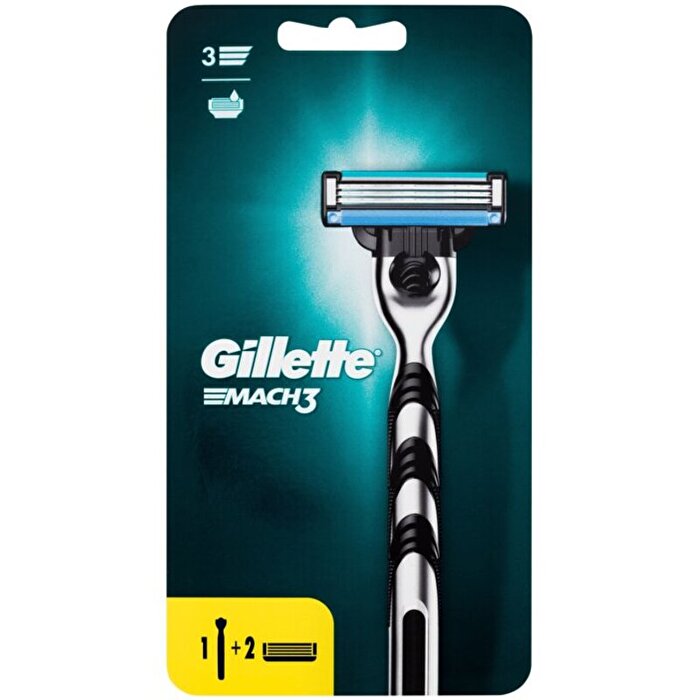 Gillette Mach3 - Shaver & 2 Replacement Heads