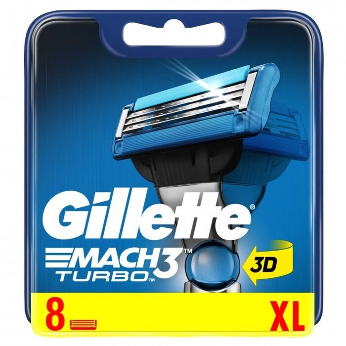Gillette Mach 3 Turbo - Spare Head 12.0ks