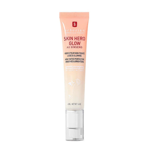 Erborian Skin Hero Glow Non Tinted Perfector Smoothes & Brightens 40ml