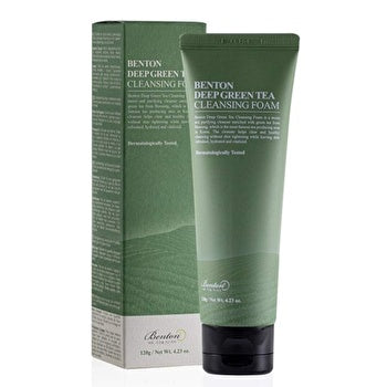 Benton Deep Green Tea Cleansing Foam 120g